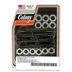 Colony Colony, sprocket cover mount kit. Zinc