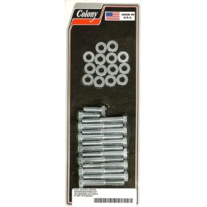 Colony Colony, Sportster rocker box bolt kit. Hex, zinc