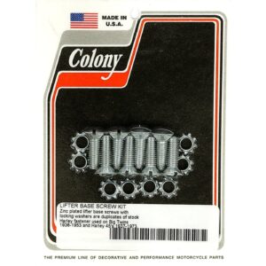 Colony Colony, tappet block mount kit. OEM style, zinc