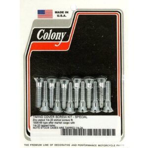 Colony Colony cam cover mount kit, OEM style. Zinc