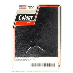 Colony Colony, wire clip. Front spark plug cable