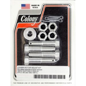 Colony Colony lower motor mount kit zinc