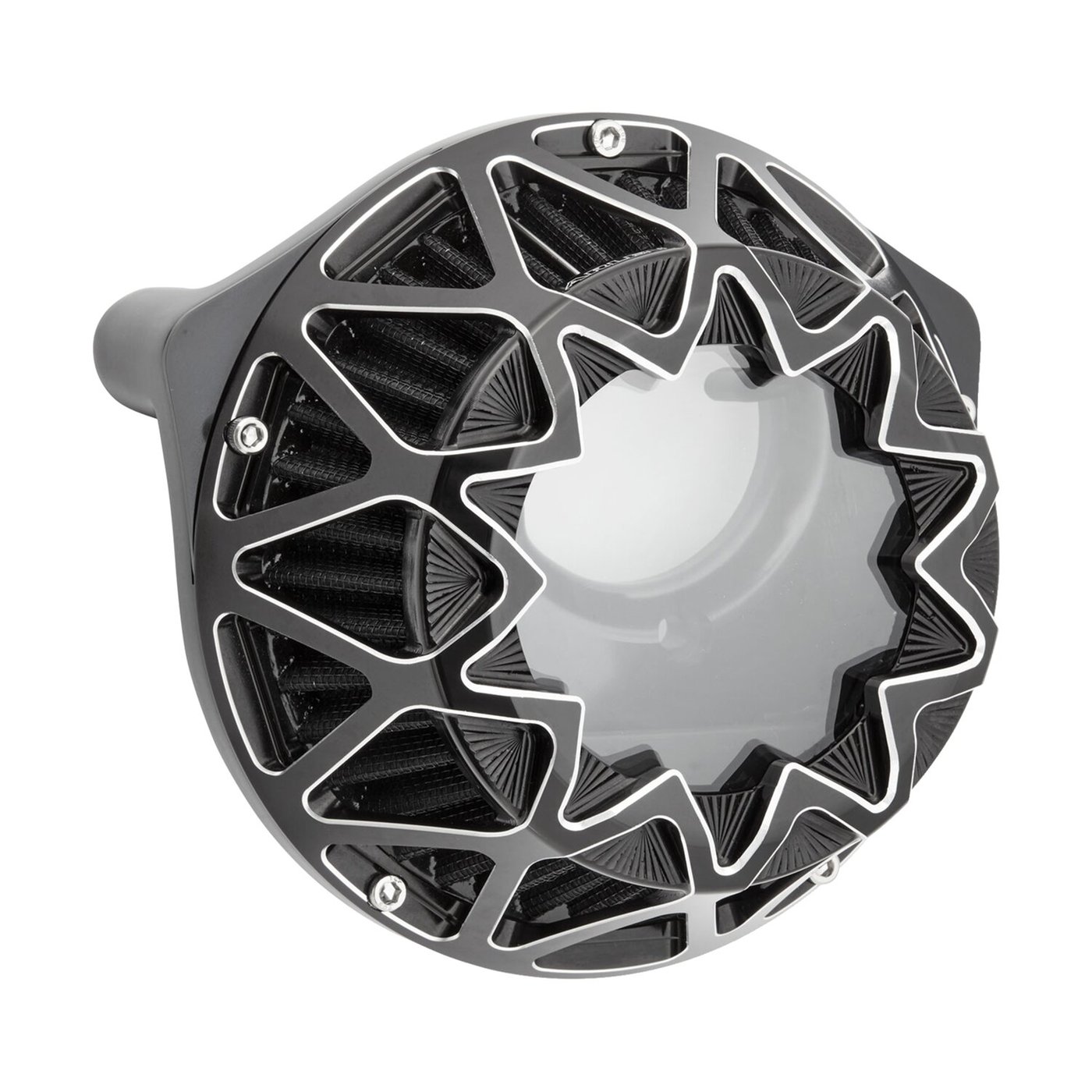 Arlen Ness Arlen Ness, CrossFire air cleaner kit. Black CM