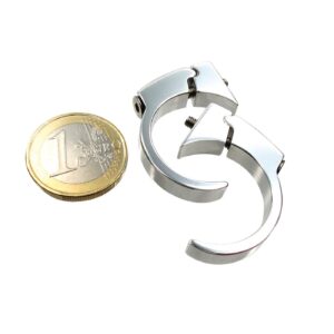 Motogadget Motogadget, Motoscope Mini handlebar clip kit. 1". Polished