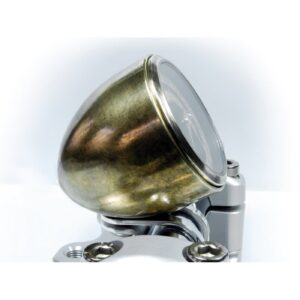 Motogadget Motogadget, Tiny mount cup 'Vintage Brass' 1". Black