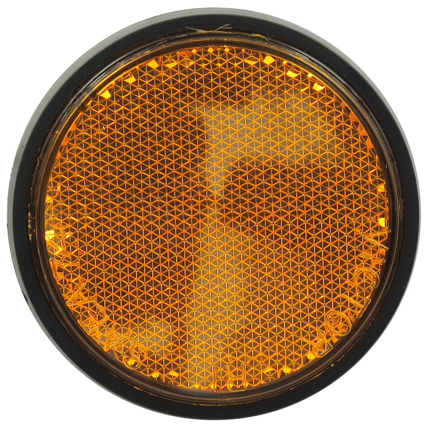 Chris Products Chris Products, reflector. Round 2-1/2". Amber