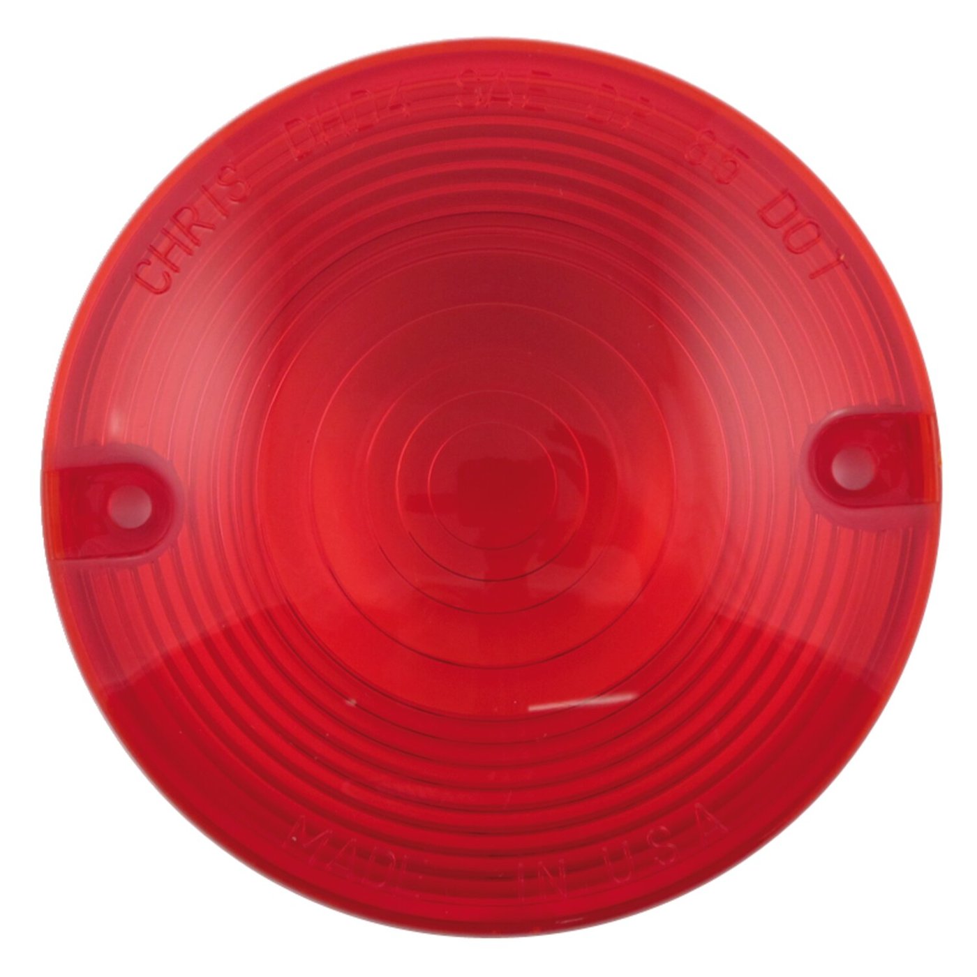 Chris Products Chris Products, turn signal lens. Red