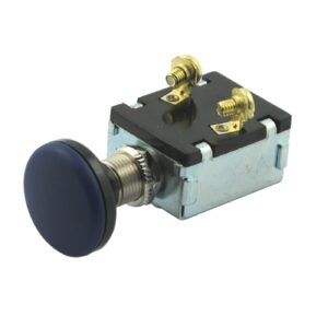 Chris Products Chris Products, push-pull switch. Blue illuminated