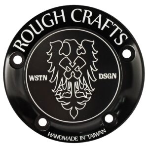 Rough Crafts Rough Crafts, point cover. 5 hole, black