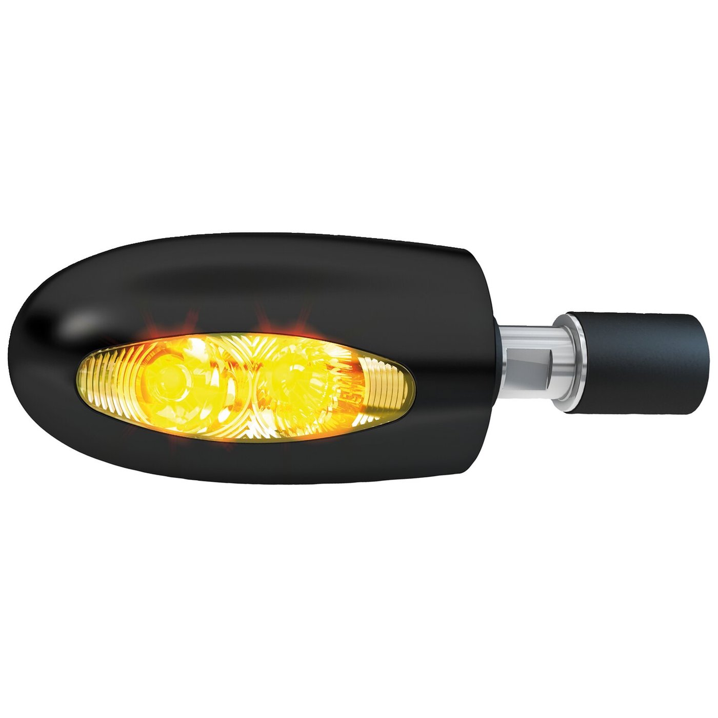 Kellermann Kellermann, BL 1000 LED turn signal. Clear. Black brass