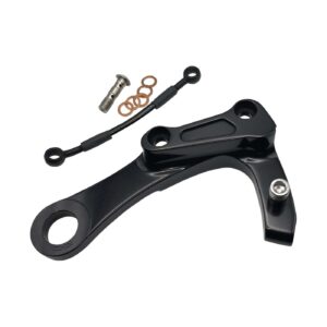 Arlen Ness Arlen Ness, Softail rear caliper bracket. All black