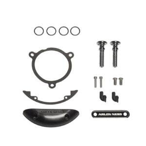 Arlen Ness Arlen Ness, hardware kit for Inverted air cleaner. Black