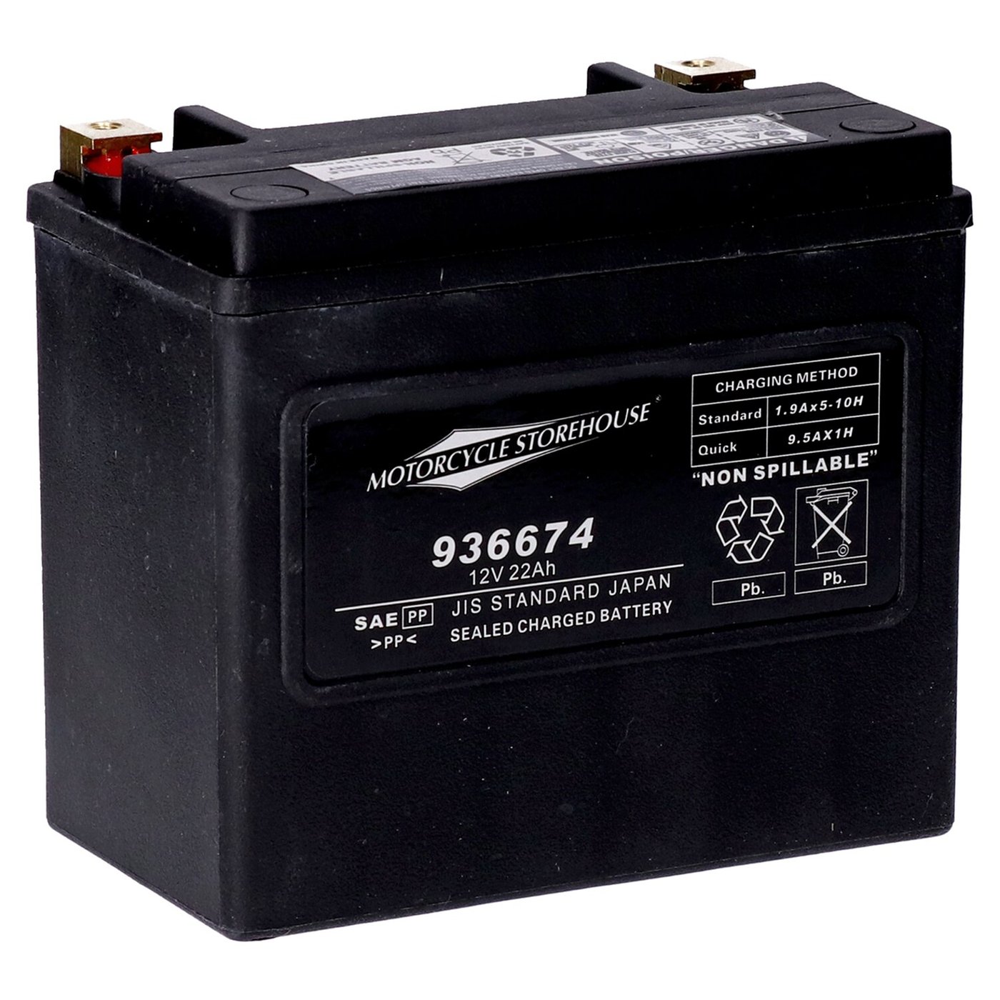 MCS MCS, standard series - AGM sealed battery. 12v, 22ah. 325cca