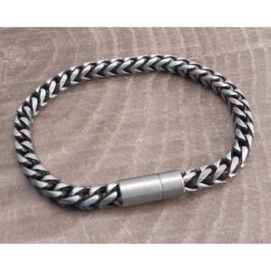 Amigaz Amigaz Franco magnetic steel chain bracelet