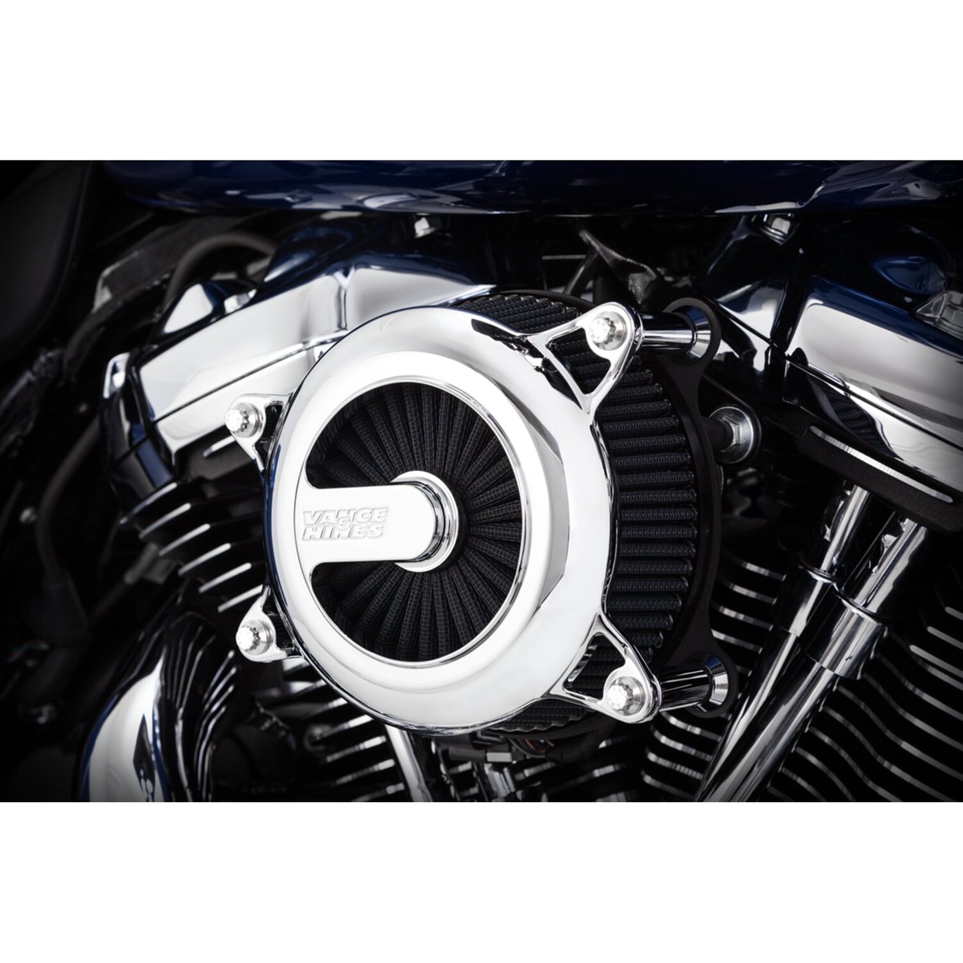 Vance & Hines Vance & Hines, VO2 Rogue air cleaner kit. chrome - Image 2