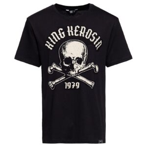 King Kerosin King Kerosin Skull Palma T-shirt black