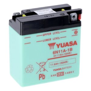 Yuasa Yuasa, Conventional 6V battery