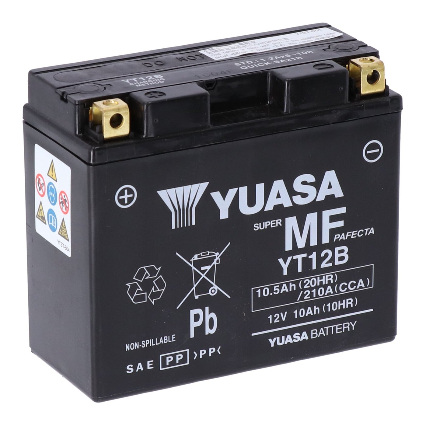 Yuasa Yuasa, AGM battery, YT12B-WC