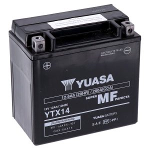 Yuasa Yuasa, AGM battery, YTX14-WC