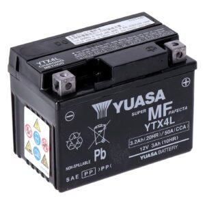 Yuasa Yuasa, AGM battery, YTX4L-WC