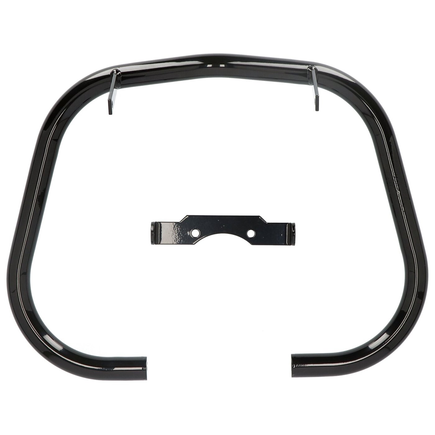 Highway Hawk Highway Hawk, engine guard 'Fat Bar' 38mm. Gloss black - Image 2