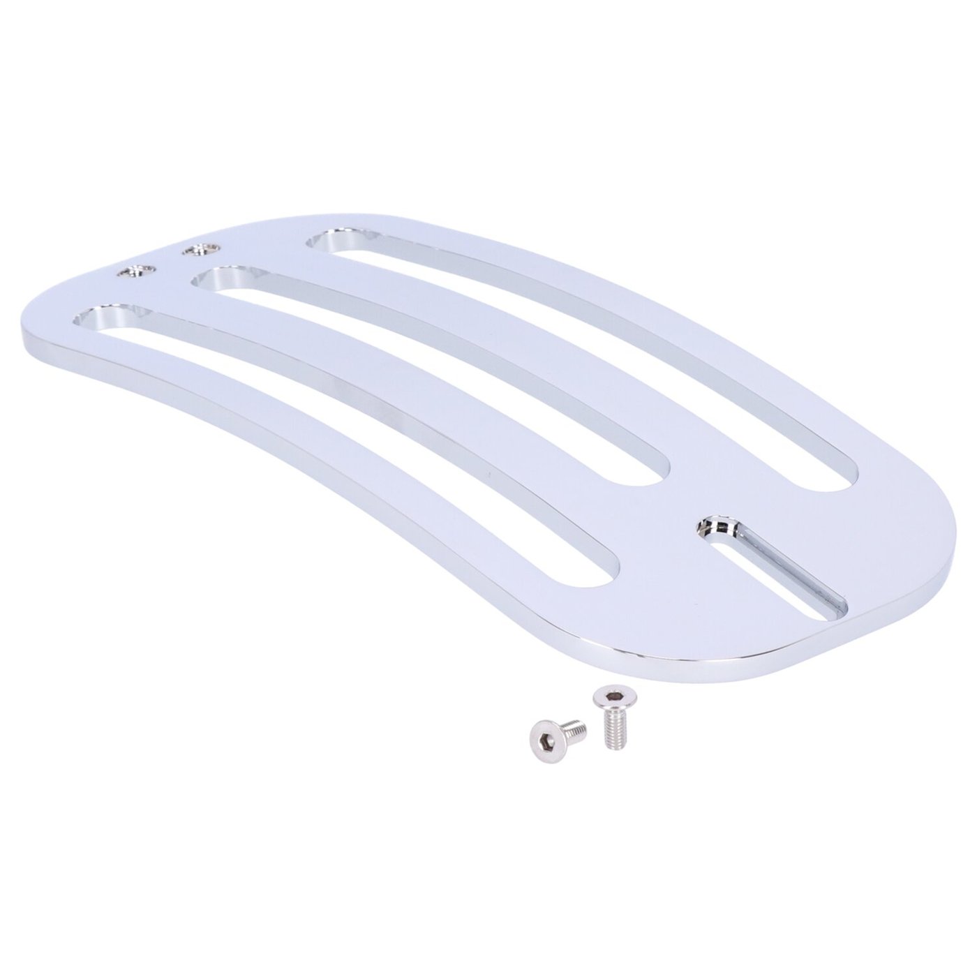 Highway Hawk Highway Hawk, solo rack Billet. Chrome