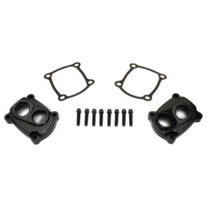 Jims JIMS, M8 low profile tappet covers. Black