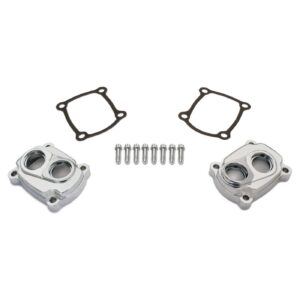 Jims JIMS, M8 low profile tappet covers. Chrome