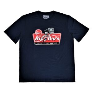 Down-n-Out Down-n-Out Big Bore t-shirt navy blue