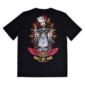 Down-n-Out Down-n-Out Built my Ride t-shirt black