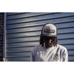 Down-n-Out Down-n-Out Bad Example snapback cap grey/black