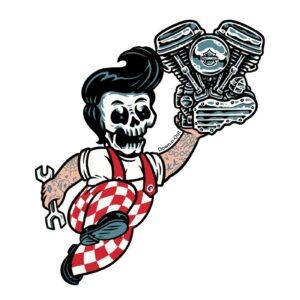 Down-n-Out Down-n-Out Big Bore sticker