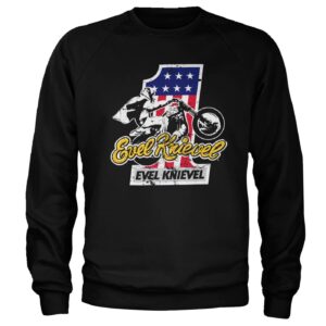 Evel Knievel Evel Knievel No. 1 sweatshirt black