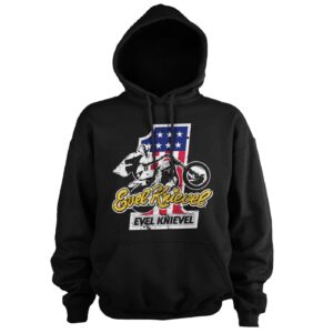 Evel Knievel Evel Knievel No. 1 hoodie black