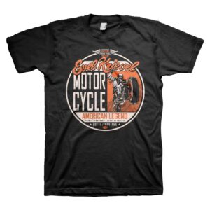 Evel Knievel Evel Knievel American Legend T-shirt black