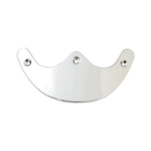 MCS Narrow front fender tip. Chrome
