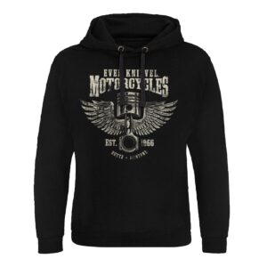 Evel Knievel Evel Knievel Motorcycles Epic hoodie black