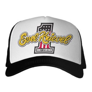 Evel Knievel Evel Knievel King Of Stuntmen Trucker Cap