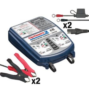 Optimate Tecmate OptiMATE 3 x 2 12V battery charger