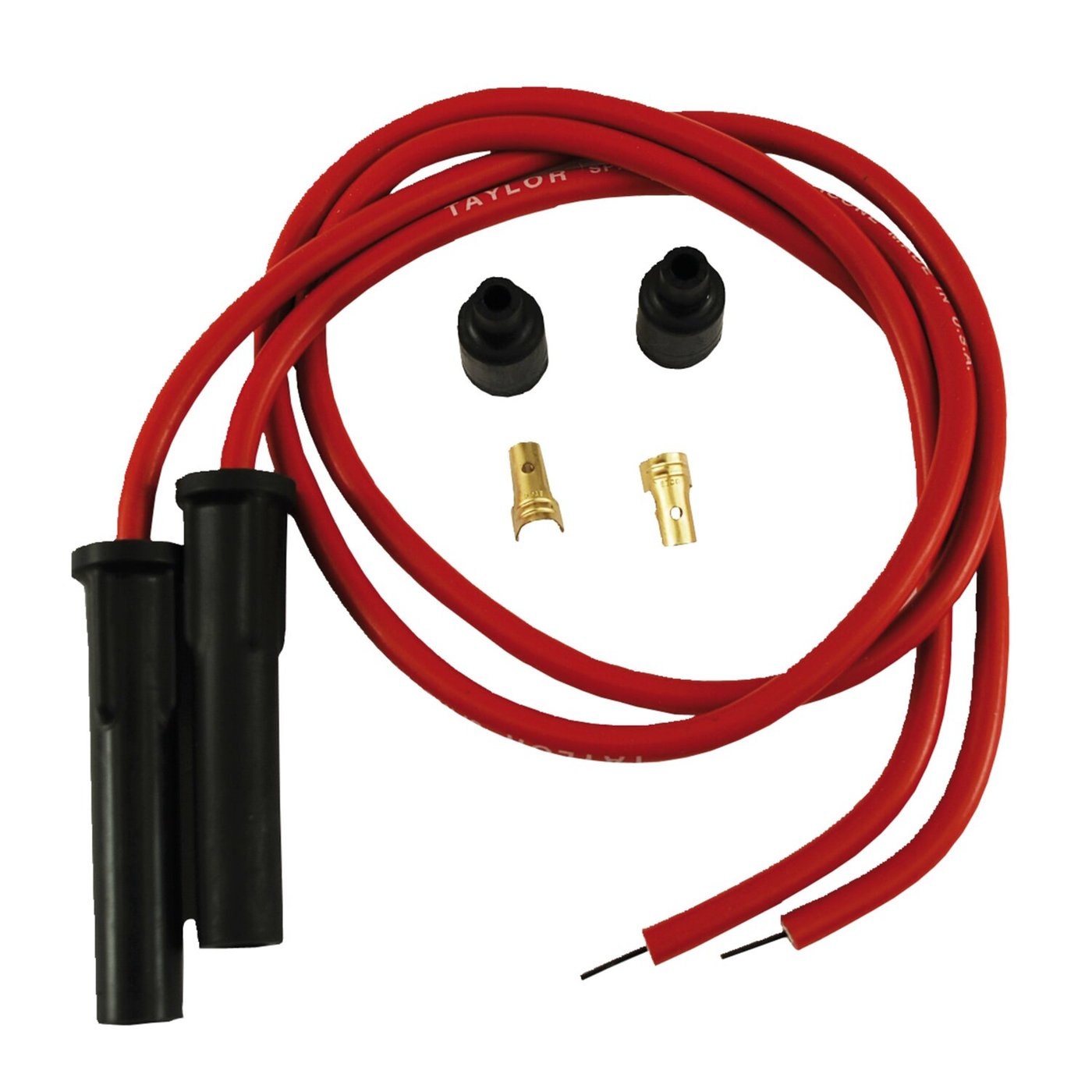 Taylor Taylor, 8mm Pro Comp univ. spark plug wire kit. Red