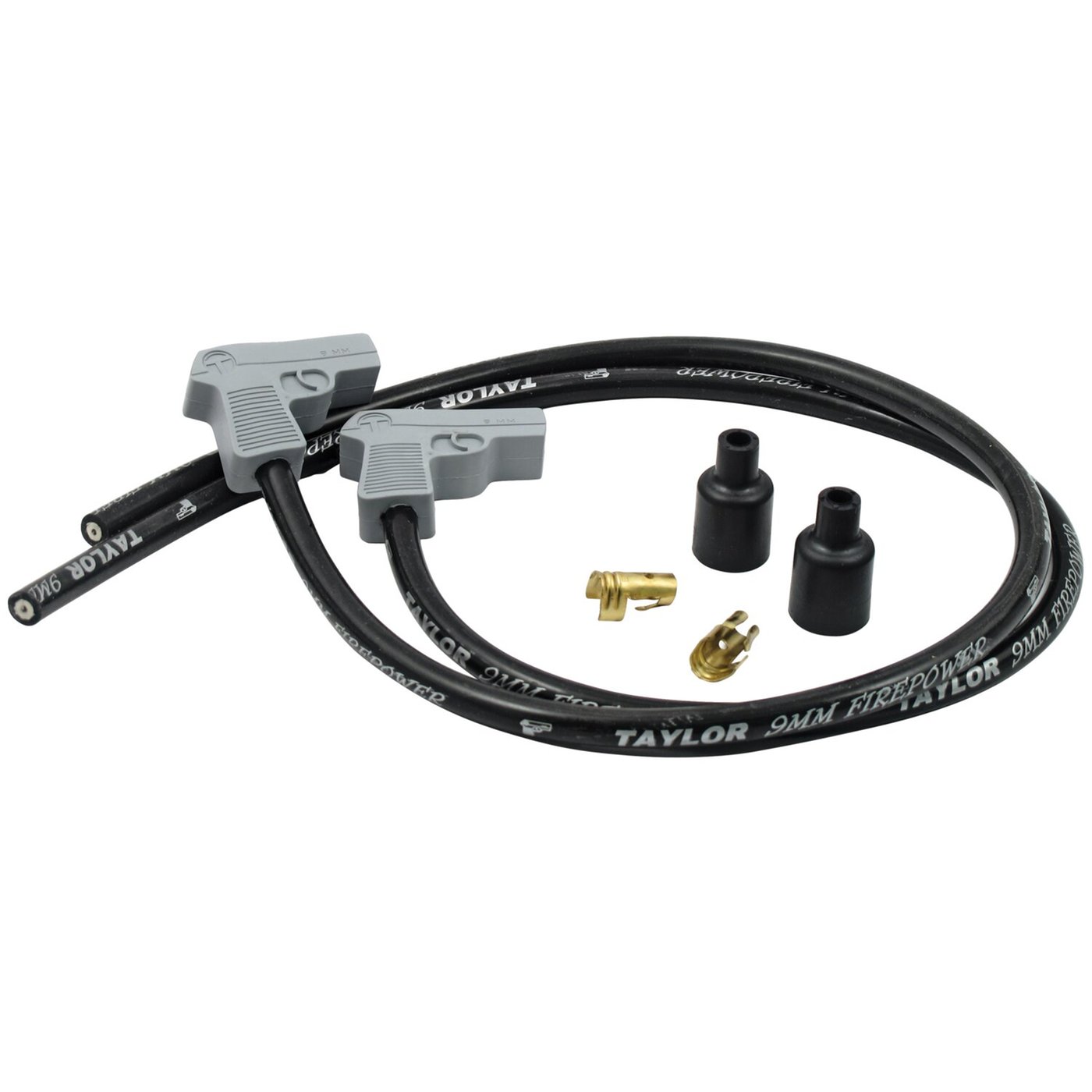 Taylor Taylor, 9mm Fire Power universal spark plug cables. Black