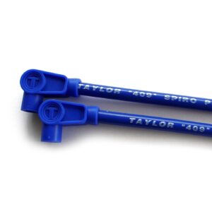 Taylor Taylor, 8.2mm ThunderVolt spark plug wire set. Blue
