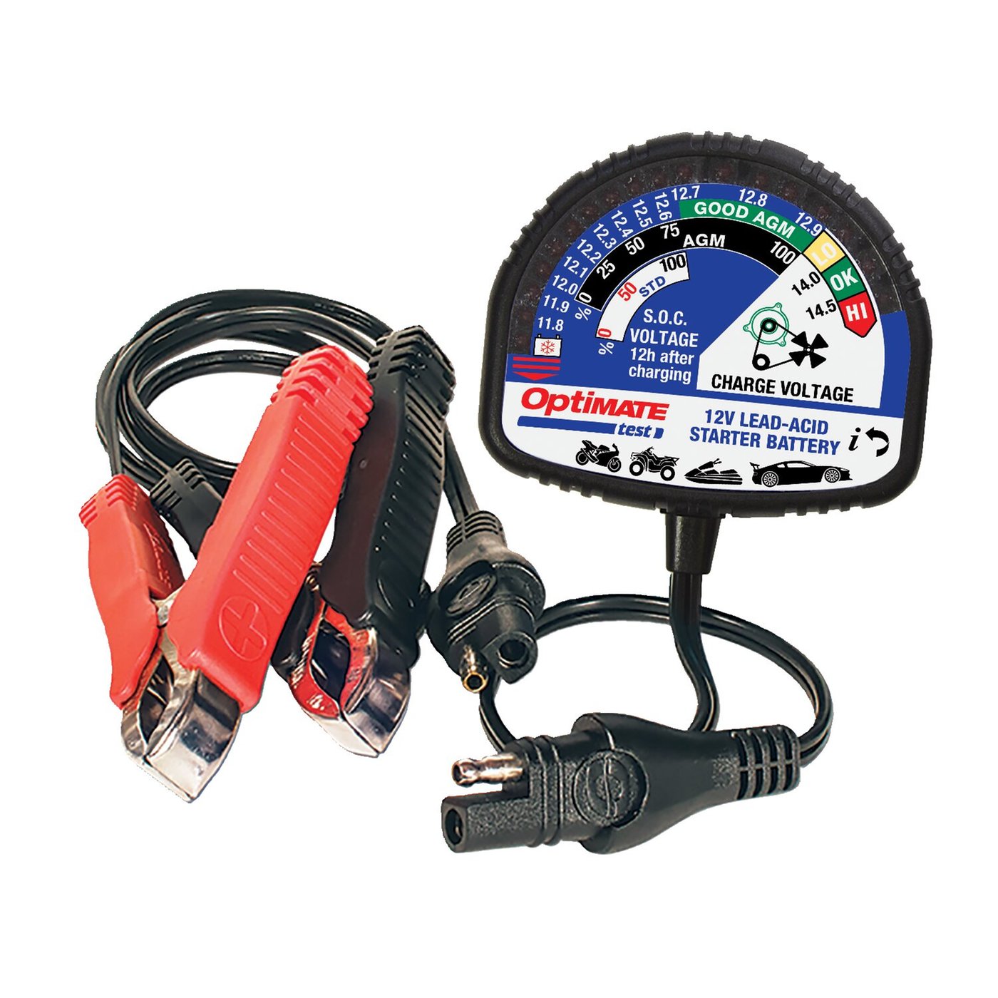 Optimate Tecmate Testmate Auto 2 battery tester