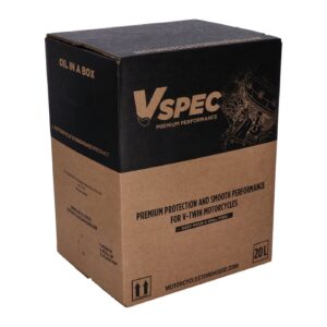 Vspec Vspec, XL Sportster primary/transmission oil. 20 liter box