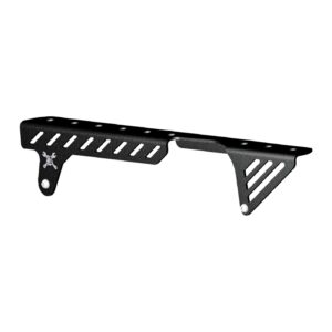 Burly Burly, slash cut chain guard. Black