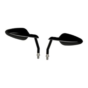 Burly Burly, Radar mirror set. Left & Right. Black