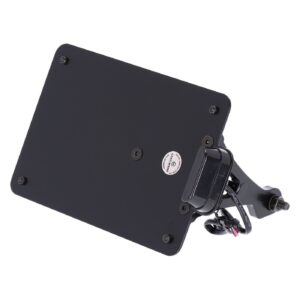 Cult-Werk Cult-Werk, side mount license plate bracket, black. NL