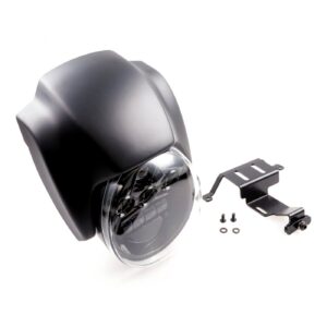 Cult-Werk Cult-Werk, headlamp & mask kit "NRS style". Matte black