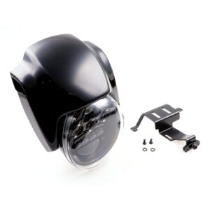Cult-Werk Cult-Werk, headlamp & mask kit 'NRS style. Gloss black