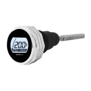Koso KOSO, oil tank dipstick with display. Silver body